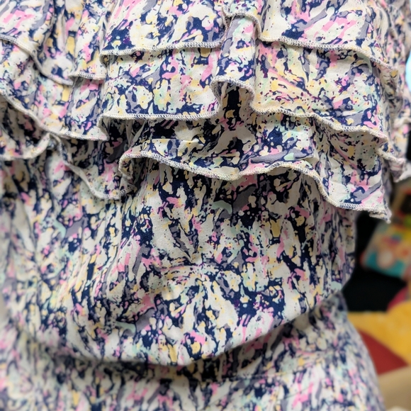 Floral Ruffle Jumpsuit - Picture 4 of 4